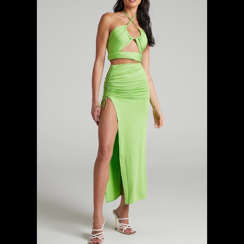 Showpo Green Two-Piece Set
